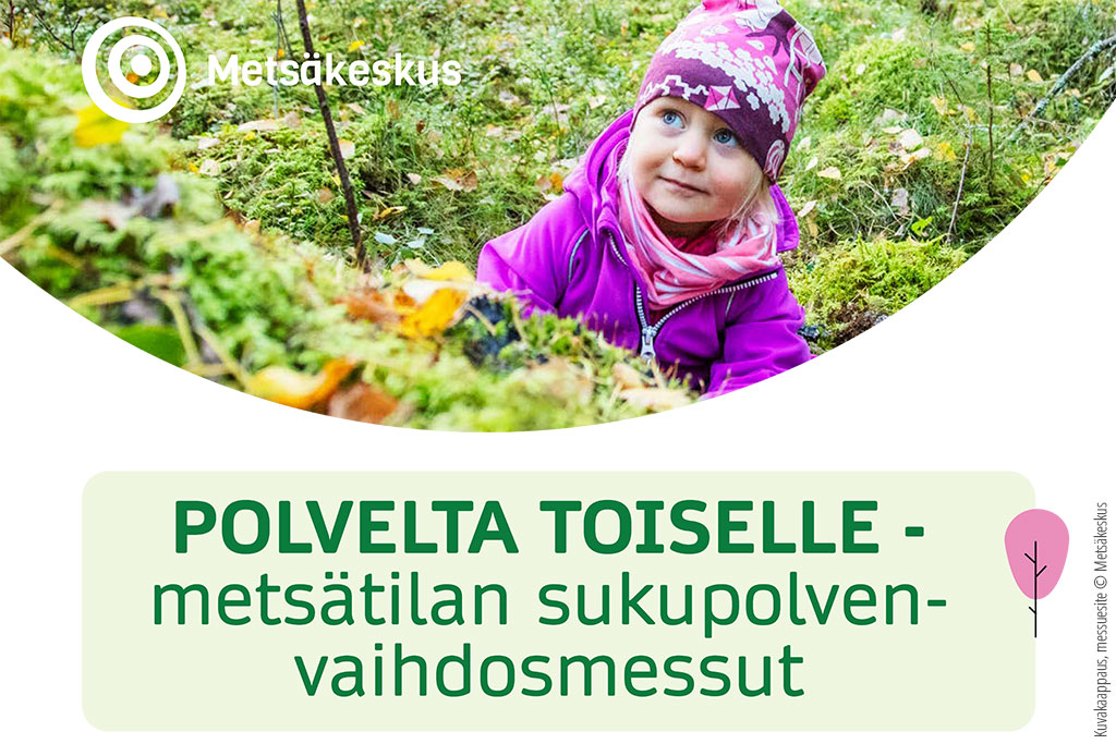 Routamap mukana Polvelta toiselle -metsätilan sukupolvenvaihdosmessuilla Rovaniemellä