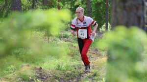 Suunnistaja Inka Nurminen Mikkeli-Jukolassa 2025. Kuva: Timo Mikkola / SSL
